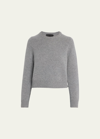 Nili Lotan Poppy Cashmere Sweater In Medium Grey Melan