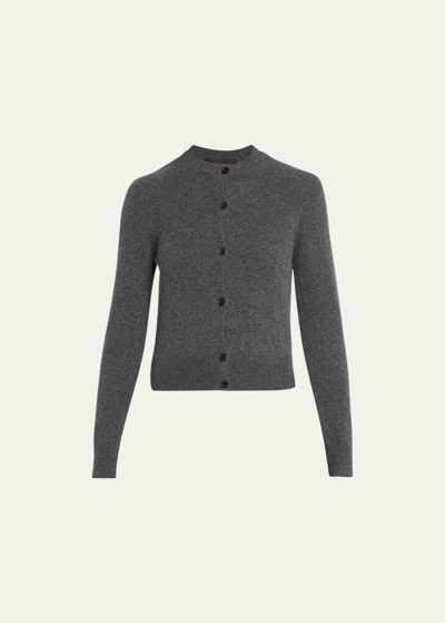 Nili Lotan March Cashmere Cardigan In Charcoal