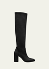 STUART WEITZMAN YULIANA LEATHER KNEE BOOTS