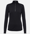 Bogner Madita Stretch Tech Turtleneck Top In Black