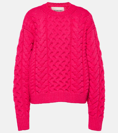 Marant Etoile Jake Knit In Fucsia