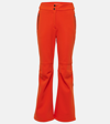 YVES SALOMON SOFT SHELL FLARED SKI PANTS