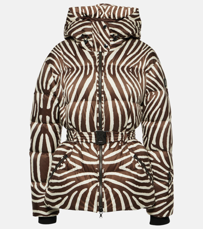 Bogner Lucca-d Printed Down Jacket In Animal