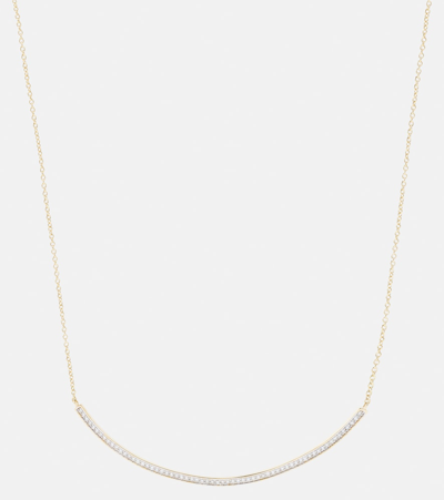 Mateo 14kt Gold Necklace With Diamonds