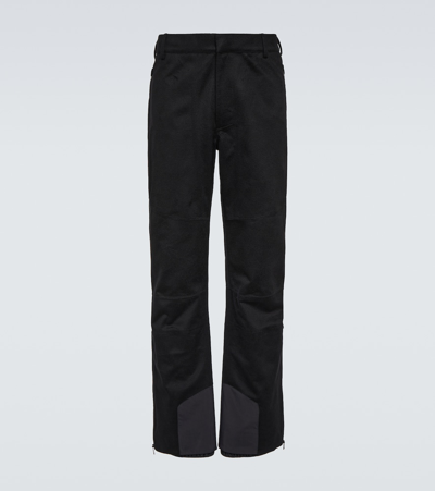 Zegna Oasi Cashmere Ski Pants In Black