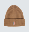 MONCLER VIRGIN WOOL BEANIE