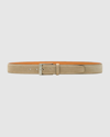 Magnanni Men's Telante Suede Belt In Taupe