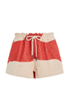 OAS DRIZZLE COTTON-TERRY SHORTS