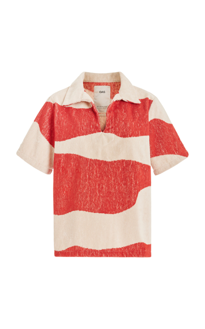 Oas Jaffa Terry Shirt In Red