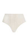 OAS RIVA RUCHED HIGH-RISE BIKINI BOTTOM