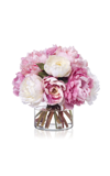 Diane James Designs Pink And Cream Peony Bouquet In Pink