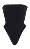 Bondeye Bond-eye Fane Strapless One Piece Swimsuit In Black