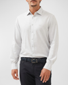 Rodd & Gunn Arbors Track Microcheck Button-up Shirt In Pebble