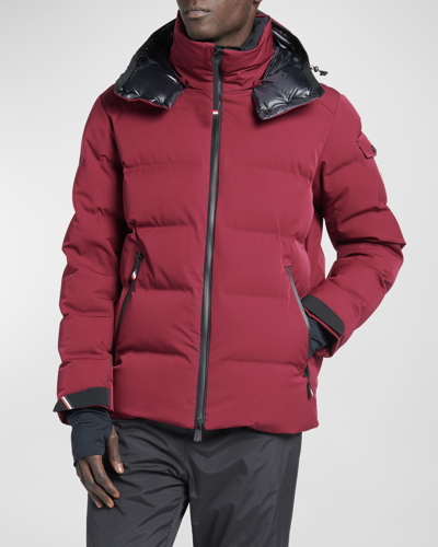 Moncler Montgetech Short Down Jacket In Black