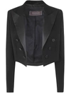 MAX MARA MAX MARA DILETTA CROPPED TUXEDO JACKET CLOTHING