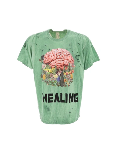 Westfall Healing Tie-dye T-shirt In Green