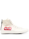 Comme Des Garçons Play Comme Des Garcons Play X Converse High In White