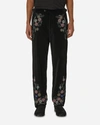 BODE BEADED NOON FLOWER TROUSERS