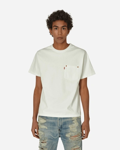 Kenzo X Levi's Genderless Pocket T-shirt Off White