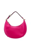 Fendi Graphy Small Shoulder Bag In Pink