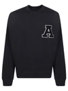 Axel Arigato Alex Arigato Team Cotton Sweatshirt In Black