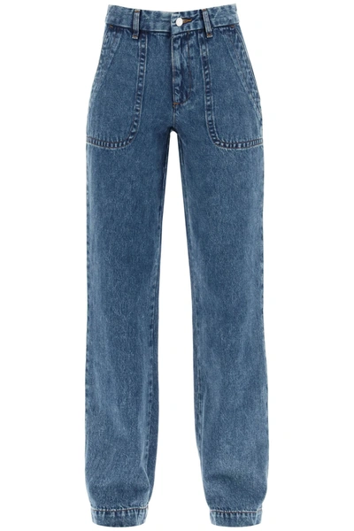 APC SEASIDE WIDE LEG JEANS