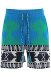 ALANUI JACQUARD COTTON ICON SHORTS