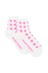 Alexander Mcqueen Skull-intarsia Ankle Socks In Mixed Colours