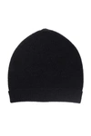 Alpha Studio Blue Merino Wool Hats & Cap In Black