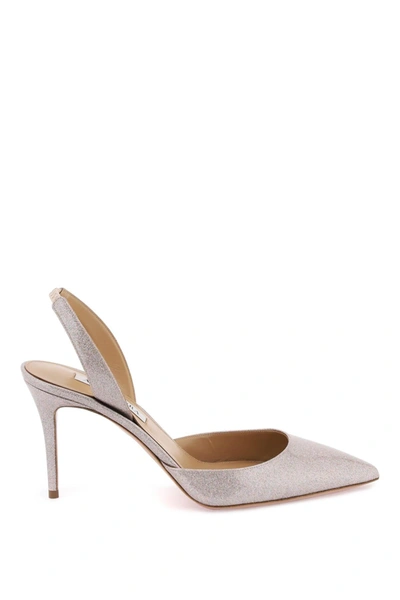 AQUAZZURA 'SO NUDE' 85 SLINGBACK PUMPS