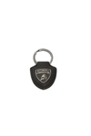 Automobili Lamborghini Black Metal Men Keychain In Black