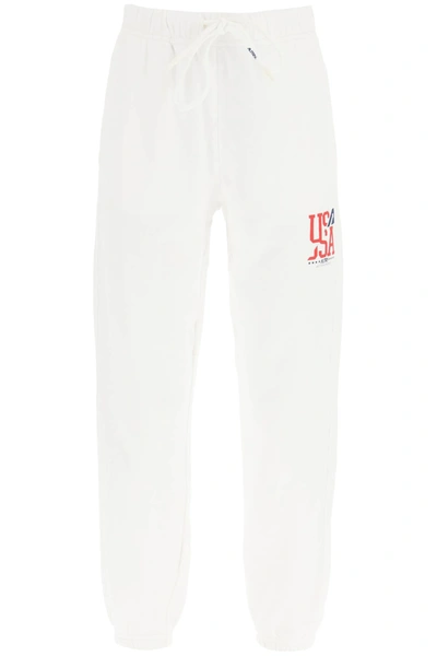 Autry Logo-print Track Pants In White