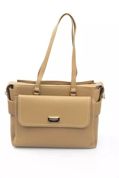 Baldinini Trend Polyethylene Women's Handbag In Beige