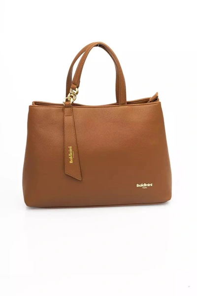 Baldinini Trend Chic Shoulder Bag With En Women's Accents In Brown