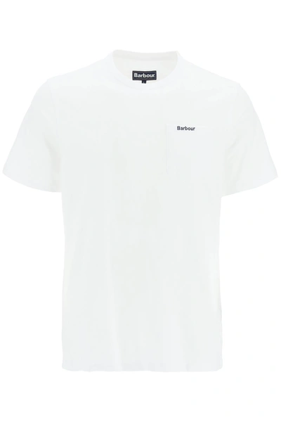 Barbour Classic Chest Pocket T-shirt In White