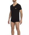 Cavalli Class Black Cotton T-shirt In Black