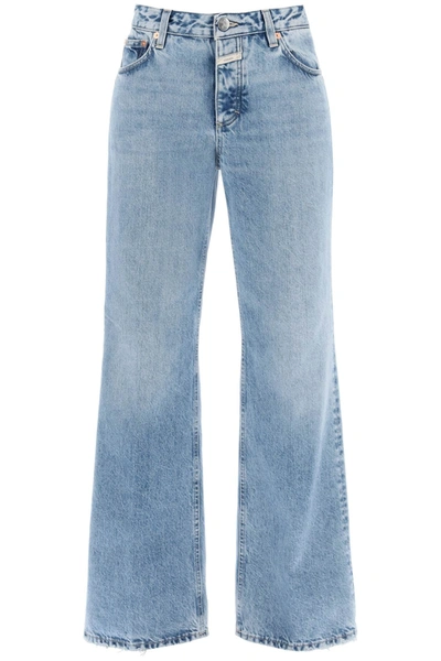 Closed Straight Leg Jeans In Light Blue
