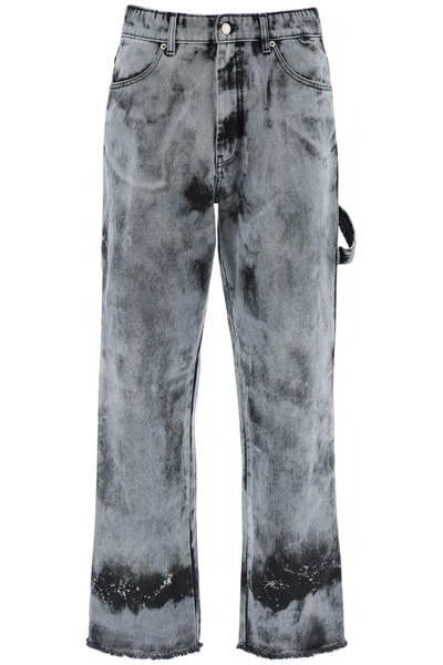 Darkpark 'john' Workwear Jeans In Grey