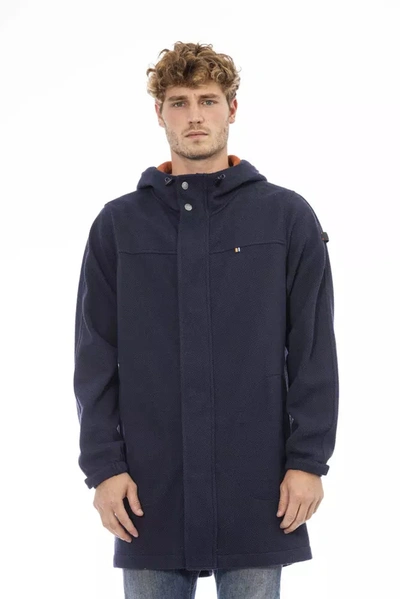 Distretto12 Blue Cotton Jacket