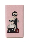 Dolce & Gabbana Charger Usb Pink Leather #dgfamily Power Bank In Pink