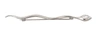 Dolce & Gabbana Silver Brass Crystal Spilla Serpente Mens Brooch Pin In Silver