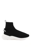 Dsquared2 Icon Fly High-top Sneakers In Black