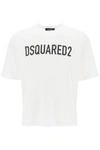 Dsquared2 Dsquared Woman White Cotton T-shirt In White
