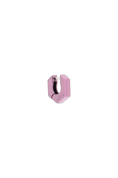 Eéra Eera Mini Dado Single Earrings In Purple