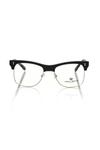 Frankie Morello Black Acetate Frame In Black