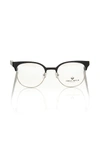 Frankie Morello Black Acetate Frames In Black