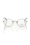 Frankie Morello Gray Metallic Fibre Frame In Gray