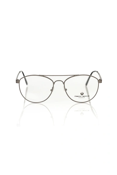 Frankie Morello Grey Metallic Fibre Frame