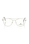 FRANKIE MORELLO SILVER METALLIC FIBRE FRAME