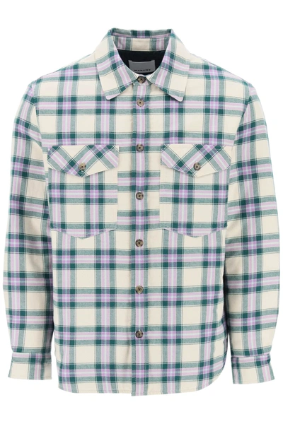 Isabel Marant 'marayan' Flannel Overshirt In Mixed Colours